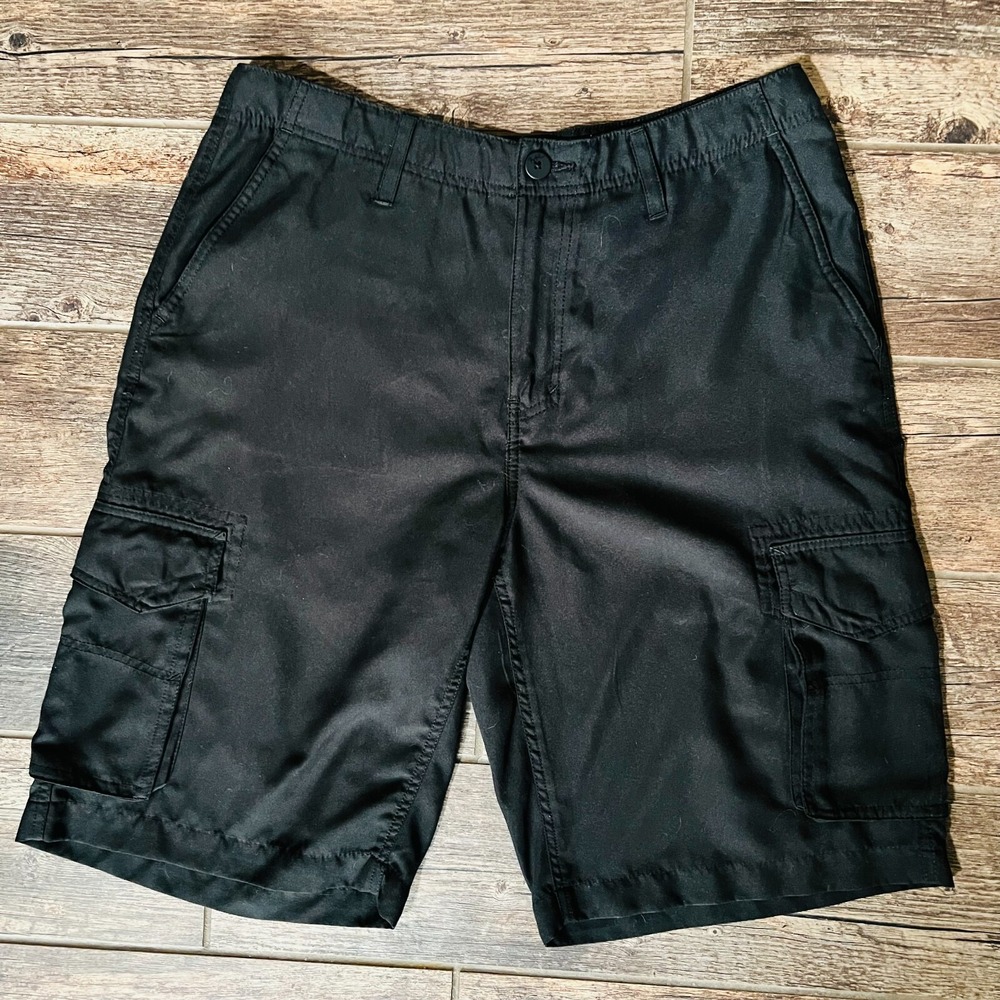 Tony Hawk Size 24 black Cargo Casual Shorts Outdoor Lightweight